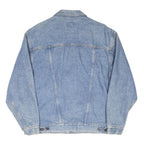 LEVI'S Mens Blue Denim Jacket XL Cotton Blend Button Casual Vintage Classic