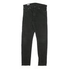 LEVI'S 512 Mens Jeans Black Slim Skinny Denim Raw W33 L32 Stretch Cotton Blend