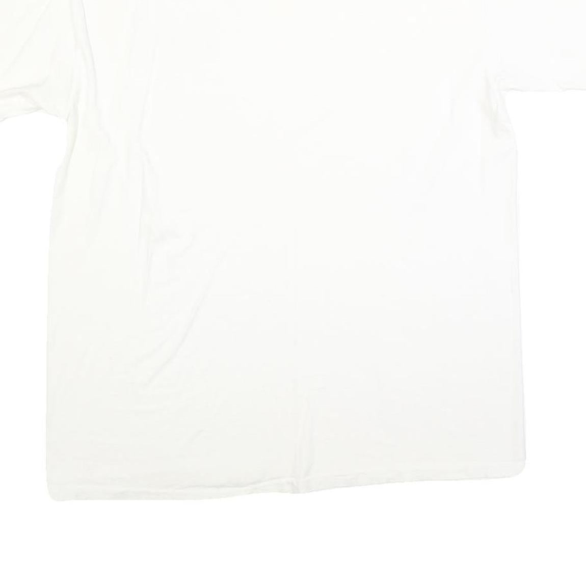 HANES Mens White SOAR University Of Denver Graphic T-Shirt XL Short Sleeve Crew