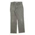 CARHARTT Mens Jeans Khaki Relaxed Straight Denim Medium W31 L32 Workwear