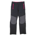 Womens Trousers Black Regular Straight W26 L27