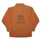 RADRIDE Mens Orange Jacket M Polyester Button Closure Plain Casual Urban