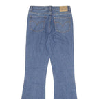 LEVI'S 726 Womens Jeans Blue Regular Flared Denim Medium W25 L29 Classic Fit Zip