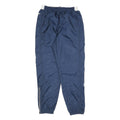 REEBOK Mens Joggers Blue S W26 L30 Polyester Blend Slim Tapered Fit Sportswear