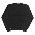 CHAMPION Mens Black Grand Valley State University Crew Neck M Cotton Sweatshirt