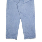 CARHARTT Mens Jeans Blue Relaxed Straight Denim Light W38 L30 Workwear
