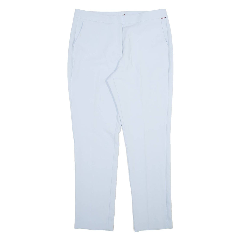 TOMMY HILFIGER Womens Trousers Blue Regular Straight W34 L31