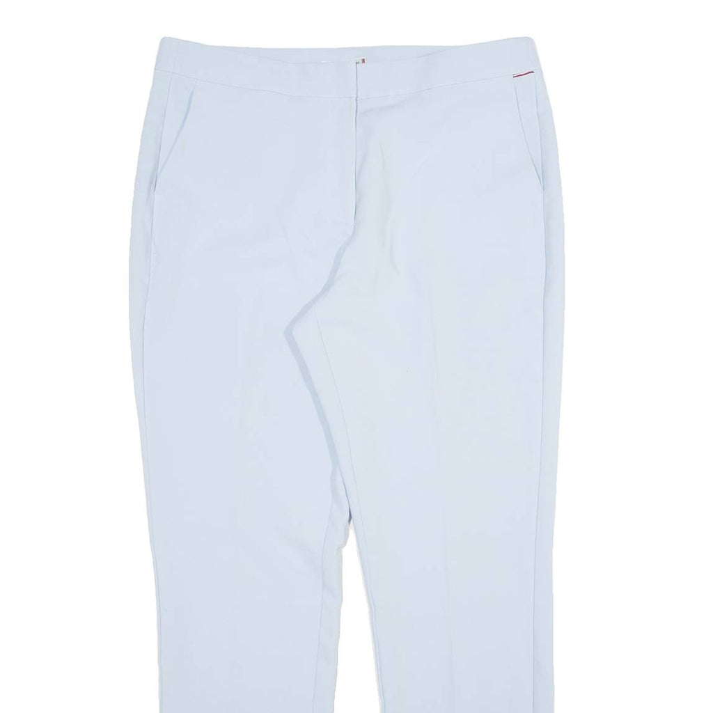 TOMMY HILFIGER Womens Trousers Blue Regular Straight W34 L31