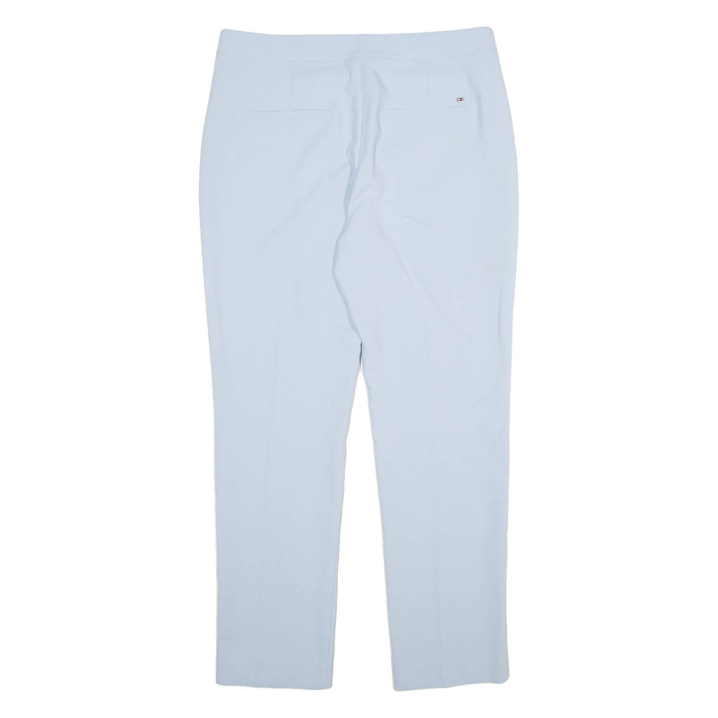 TOMMY HILFIGER Womens Trousers Blue Regular Straight W34 L31