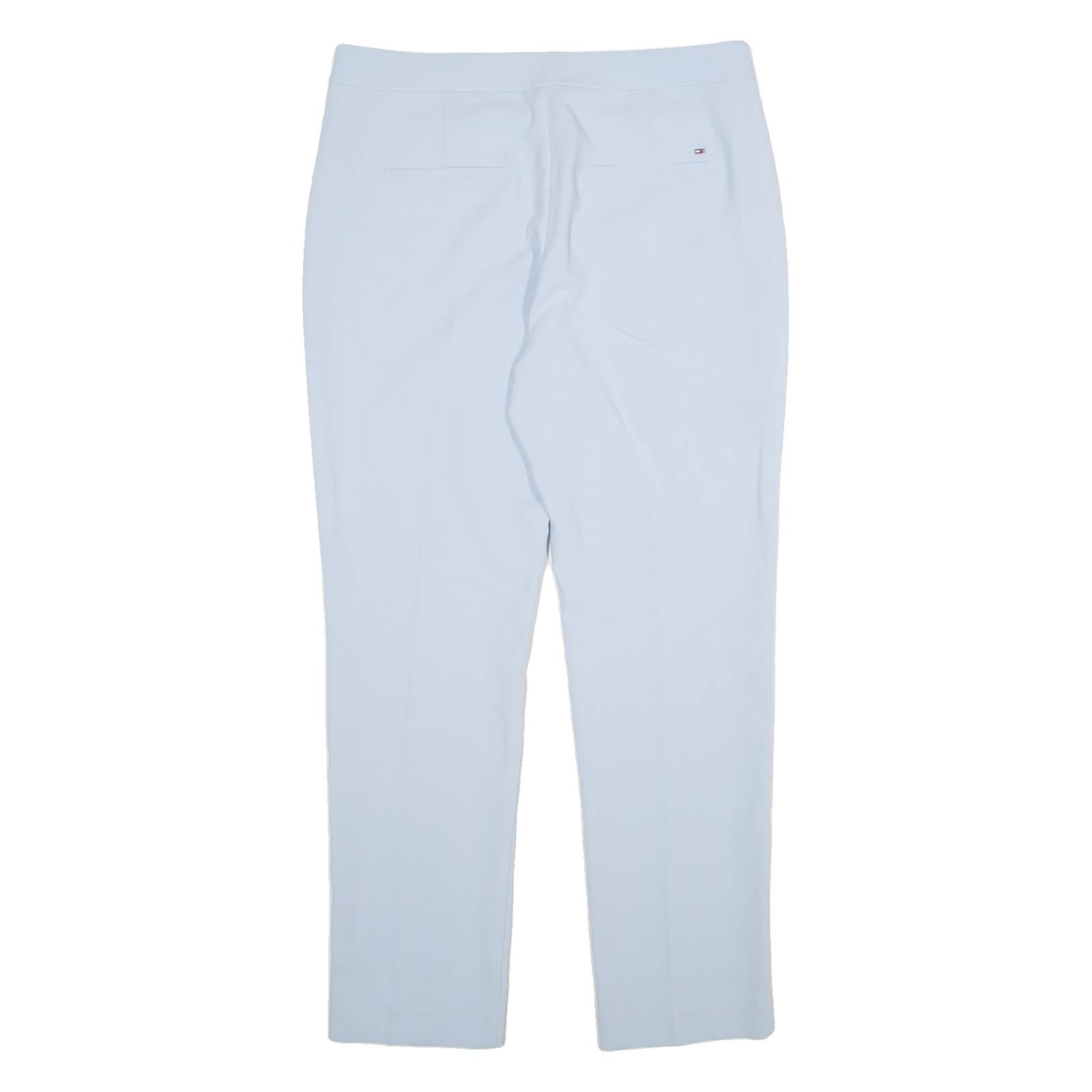 TOMMY HILFIGER Womens Trousers Blue Regular Straight W34 L31