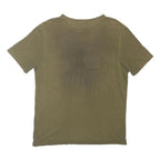 PUMA Mens Green Classic T-Shirt L Short Sleeve Crew Neck Cotton Blend