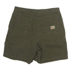 LAUREN RALPH LAUREN Womens Shorts Green Casual Cargo UK 12 W34 Cotton