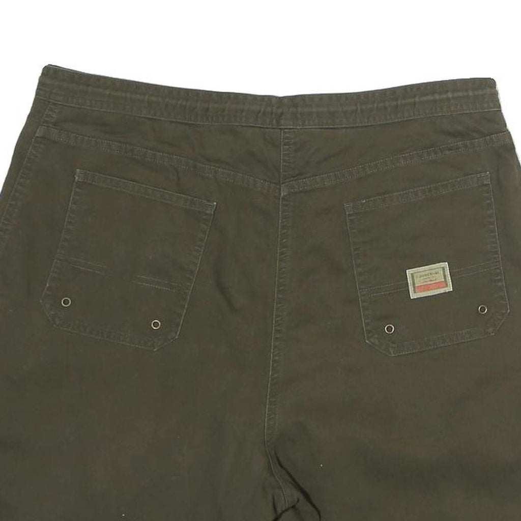 LAUREN RALPH LAUREN Womens Shorts Green Casual Cargo UK 12 W34 Cotton
