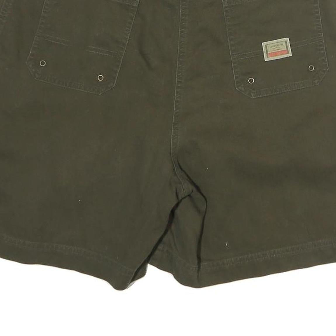 LAUREN RALPH LAUREN Womens Shorts Green Casual Cargo UK 12 W34 Cotton