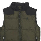 POLO RALPH LAUREN Boys Green & Black Quilted Jacket 6Y Polyester Zip Puffer