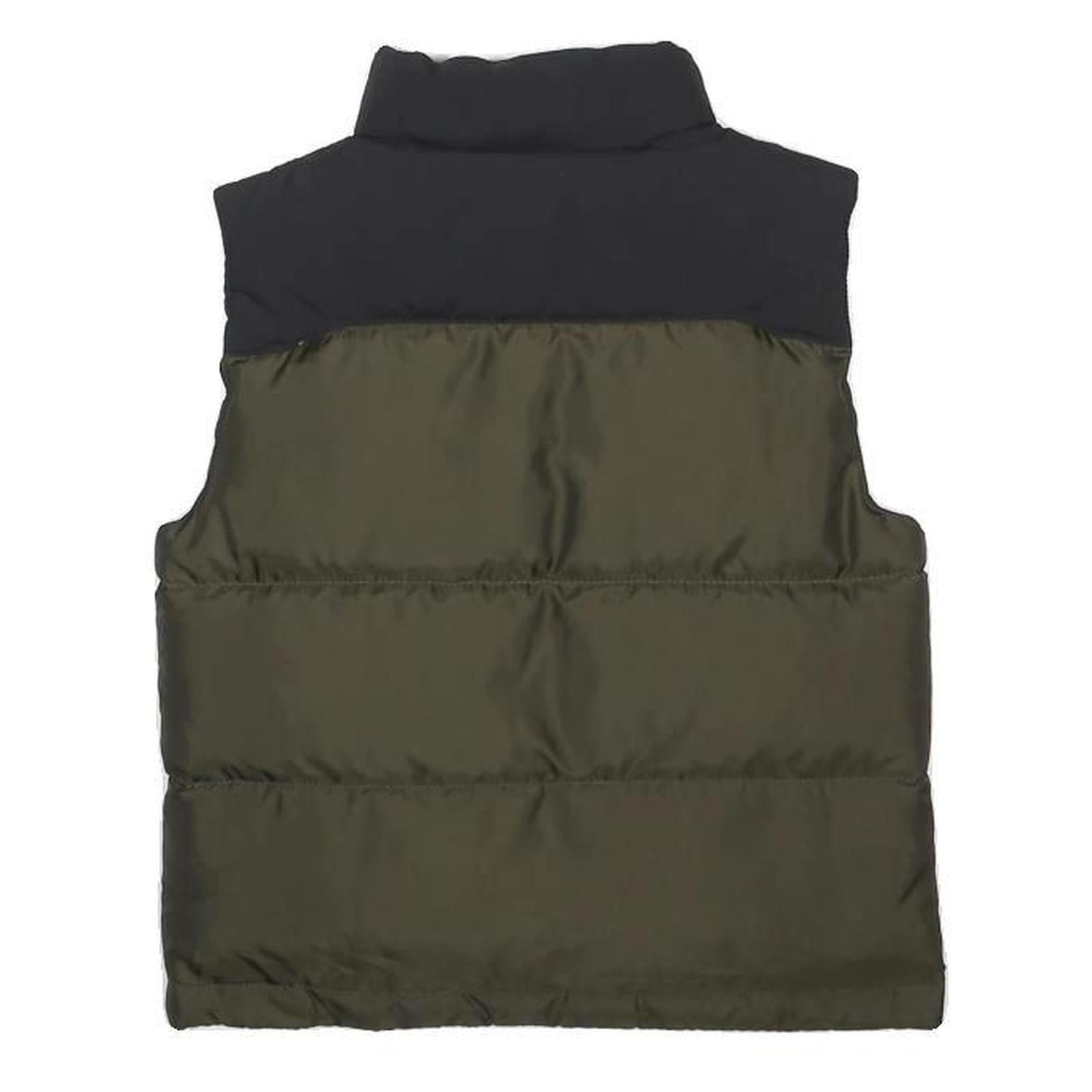 POLO RALPH LAUREN Boys Green & Black Quilted Jacket 6Y Polyester Zip Puffer