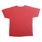 Mens Red San Diego State Graphic T-Shirt L Short Sleeve Crew Neck Casual Wear