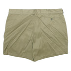 MIGROS Mens Shorts Beige Casual Plain L W34 Summer Cotton Lightweight