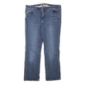 WHITE STUFF Womens Slim Fit Blue Denim Jeans W30 L24 Embroidered Pocket Detail