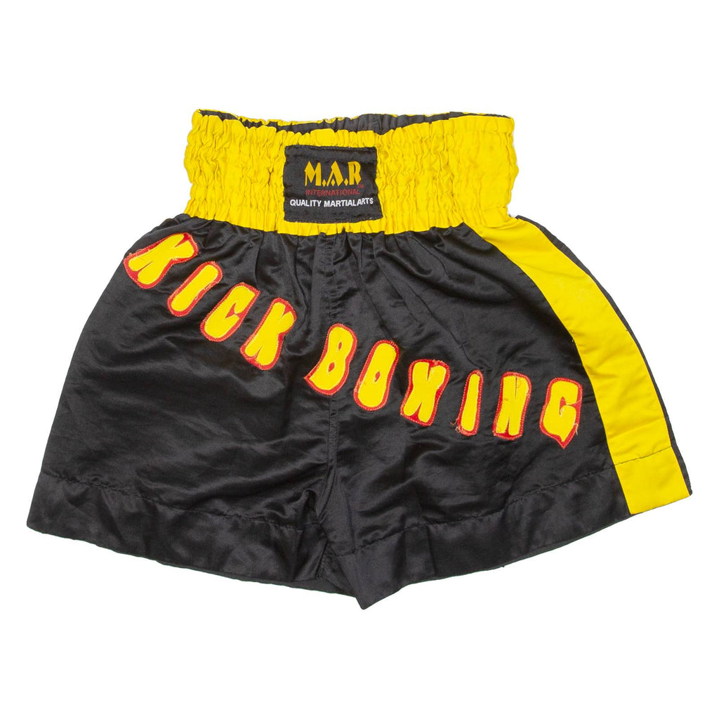 Kickboxing Mens Sports Shorts Black M W24