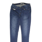 LEVI'S 535 Womens Slim Blue Denim Slim Jeans W32 L31 Stylish Classic Cotton