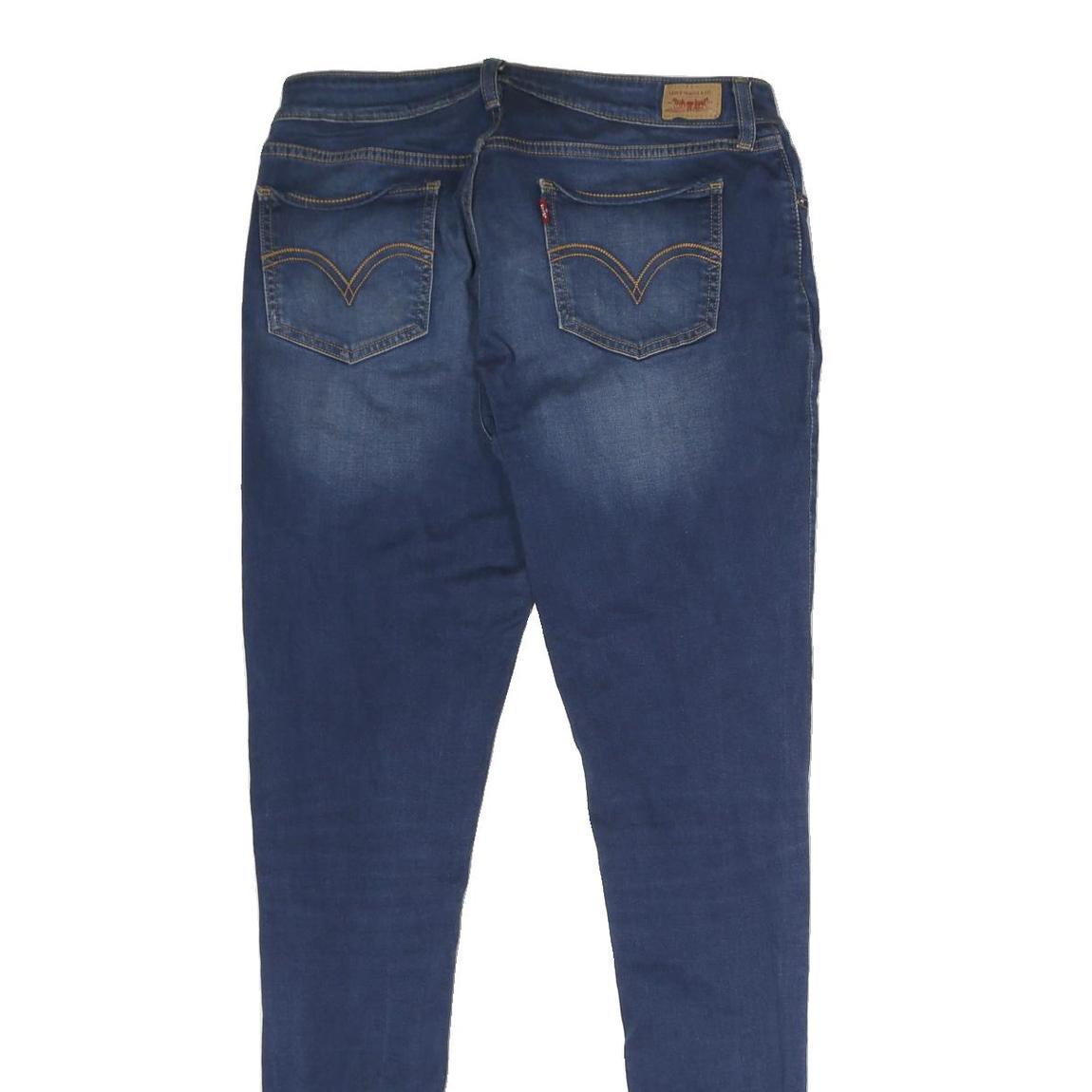 LEVI'S 535 Womens Slim Blue Denim Slim Jeans W32 L31 Stylish Classic Cotton