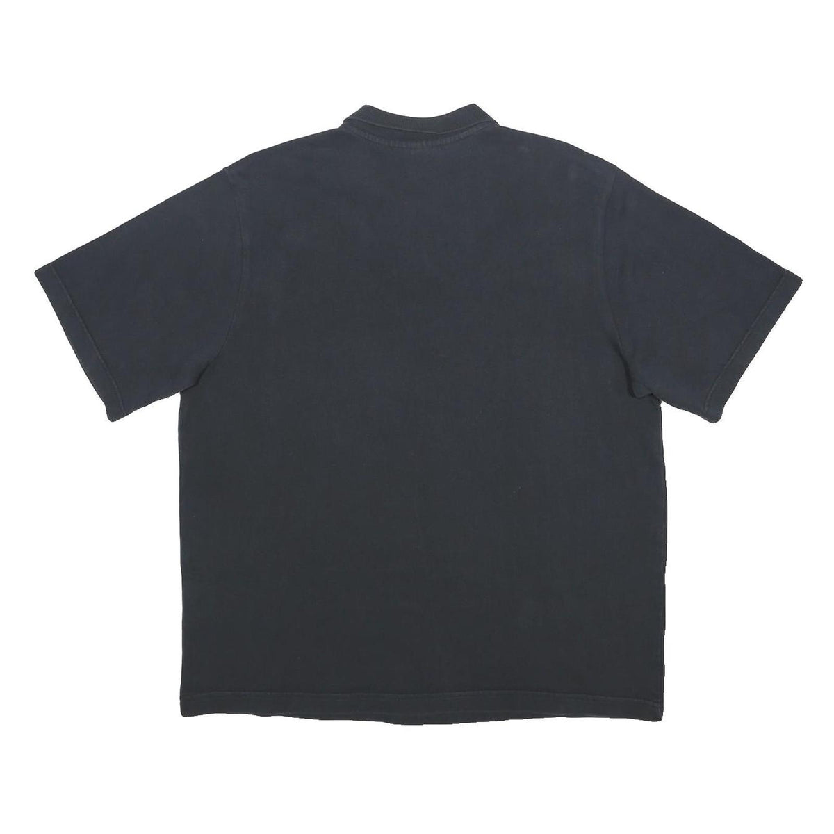 NIKE Womens Black Polo Shirt S Cotton Short Sleeve Classic Logo
