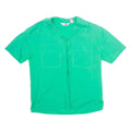 Womens Shirt Green Collared L