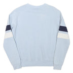 FILA Mens Light Blue & Navy Blue & White Sweatshirt Crew Neck S Fila Logo