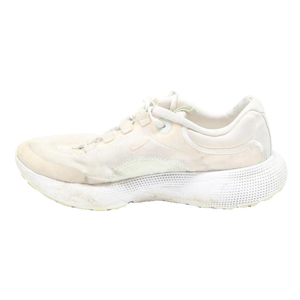 NIKE Womens Low Top Trainers White Synthetic UK 4 Lightweight Comfort Fit