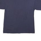 NFL Mens Navy Blue Tom Brady Graphic T-Shirt L Short Sleeve Crew Neck