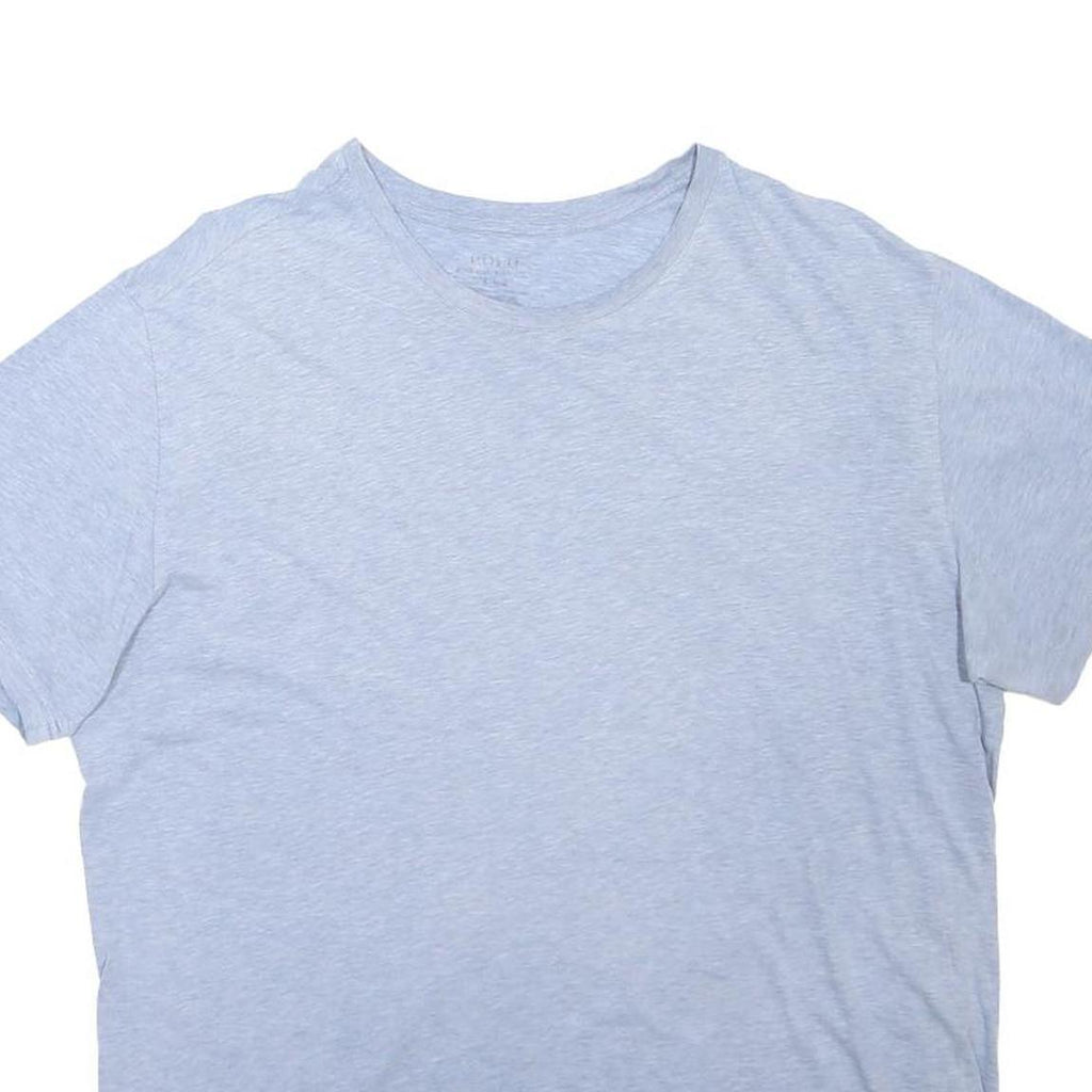 POLO RALPH LAUREN Mens Light Blue Crew Neck Short Sleeve T-Shirt L Cotton Blend