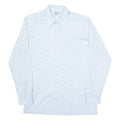 TORERO Mens Shirt Blue 90s Spotted Long Sleeve M