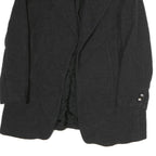 BLASER Womens Black Wool Classic Jacket M Button Closure Plain Stylish