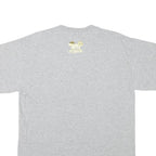 DISNEY Mens Grey Cotton Blend Graphic T-Shirt M Short Sleeve Crew Neck