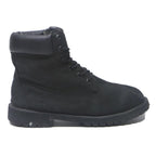TIMBERLAND Womens Black Leather Lace-Up Ankle Boots UK 6.5 Durable Outdoor