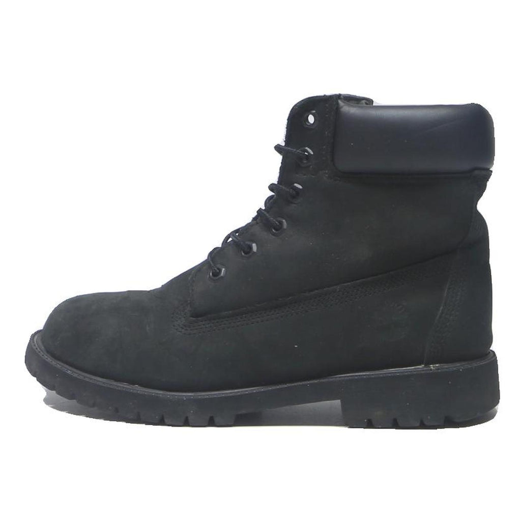 TIMBERLAND Womens Black Leather Lace-Up Ankle Boots UK 6.5 Durable Outdoor