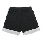 ADIDAS Mens Shorts Black & White Gym Sports XL W30 Lightweight Polyester