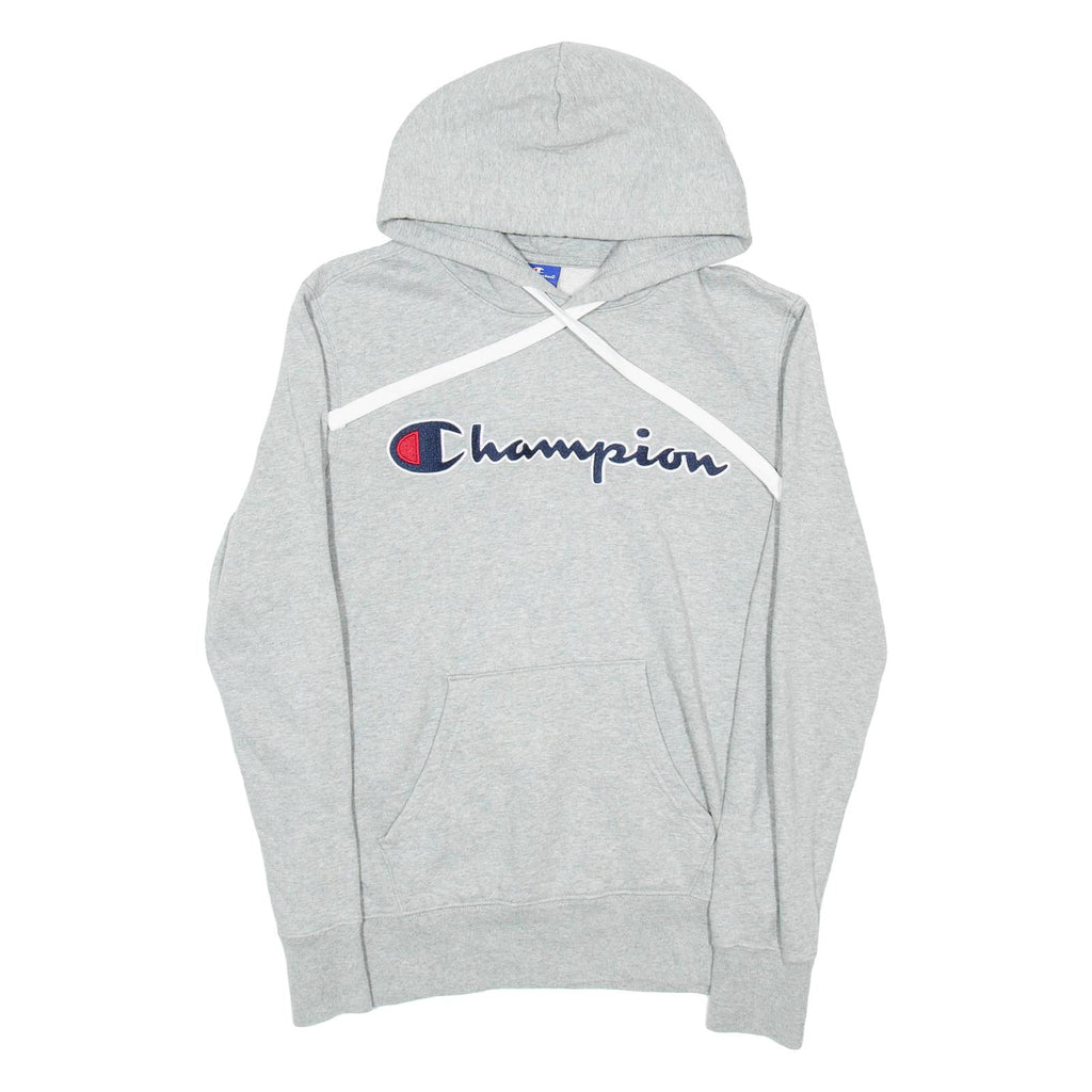 CHAMPION Mens Grey Hoodie S