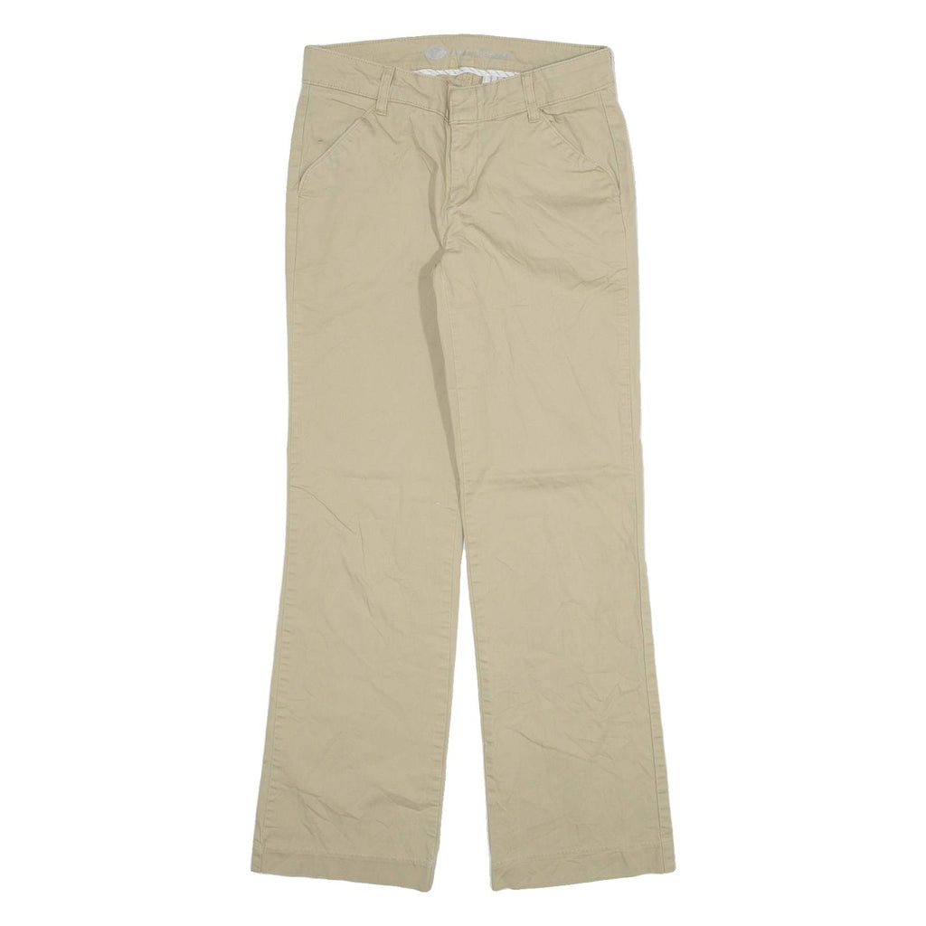 DICKIES Womens Trousers Beige Relaxed Straight W29 L30