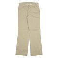 DICKIES Womens Trousers Beige Relaxed Straight W29 L30