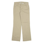 DICKIES Womens Trousers Beige Relaxed Straight W29 L30