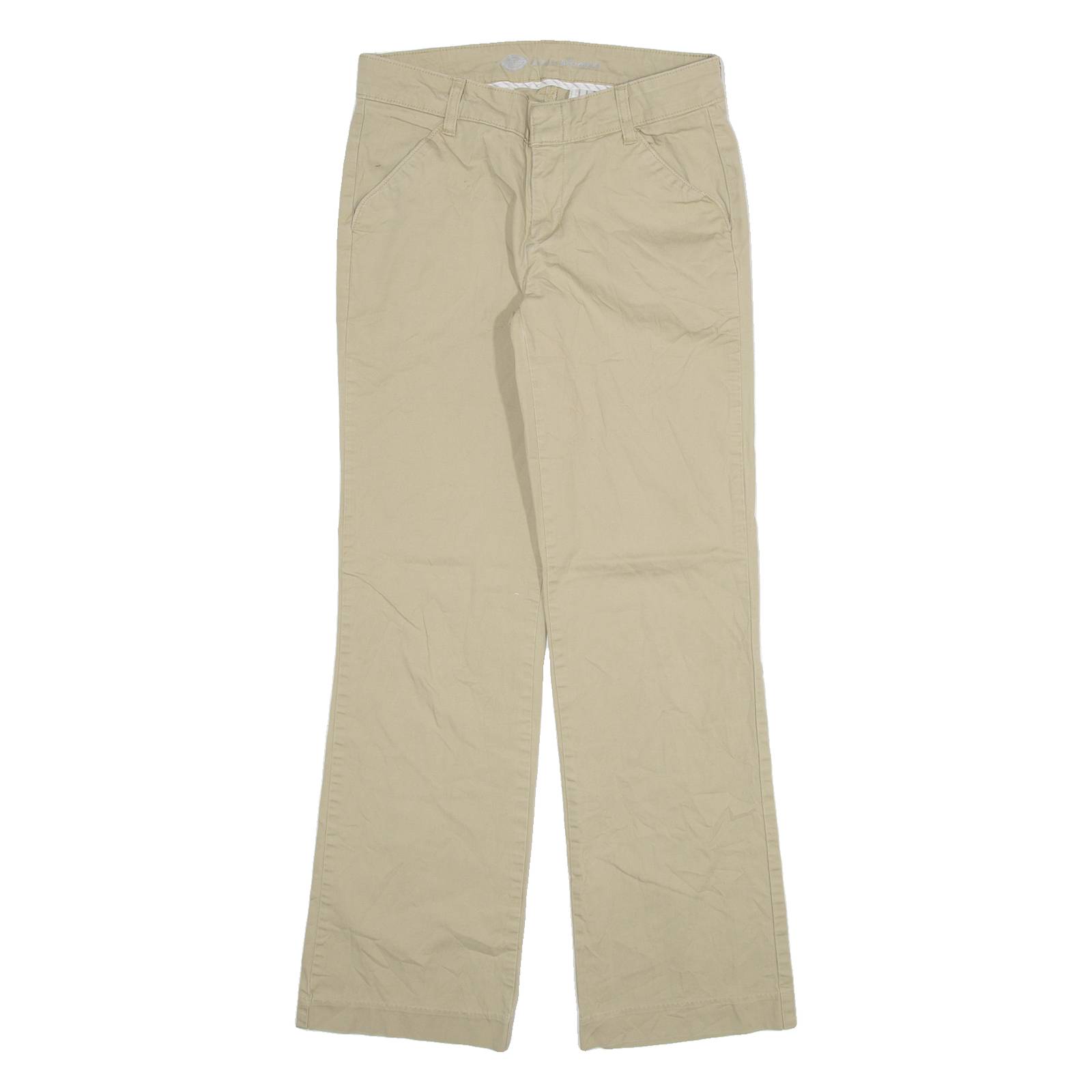 DICKIES Womens Trousers Beige Relaxed Straight W29 L30
