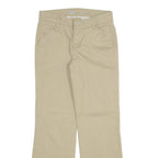 DICKIES Womens Trousers Beige Relaxed Straight W29 L30
