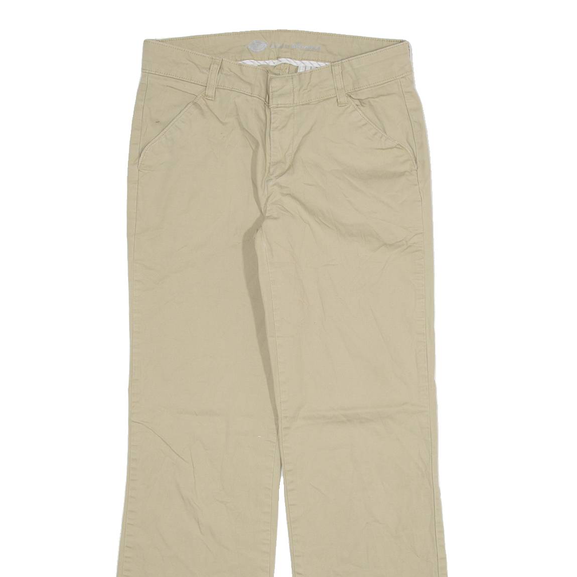 DICKIES Womens Trousers Beige Relaxed Straight W29 L30