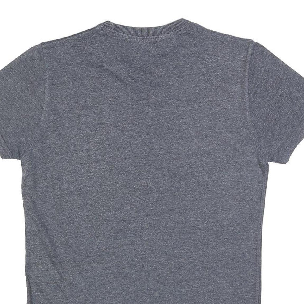 SUPERDRY Mens Grey Real Superdry Graphic T-Shirt S Short Sleeve Crew Neck