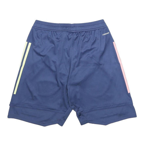 ADIDAS 2020-21 Arsenal Mens Shorts Blue Pink S W26 Sports Training Football