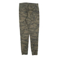 FSBN Mens Cotton Blend Camouflage Slim Tapered Trousers W28 L28 Drawstring