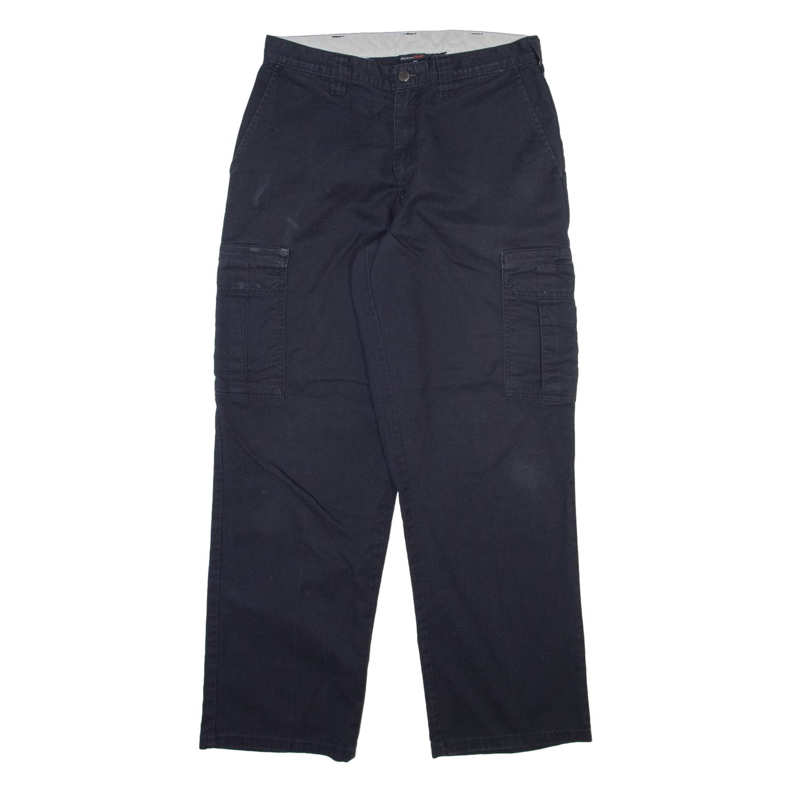 DICKIES Cargo Mens Trousers Grey Relaxed Straight W30 L30