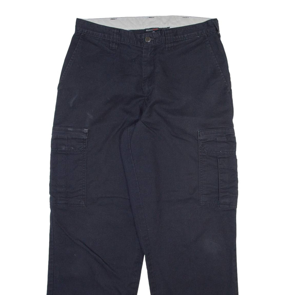 DICKIES Cargo Mens Trousers Grey Relaxed Straight W30 L30